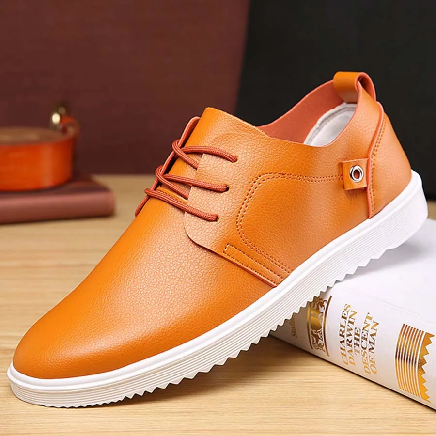 

New Summer Men'S Shoes Korean Version Hollow Out Breathable White Casual Shoes British Style Solid Color Lace-Up Shoes Tide Male