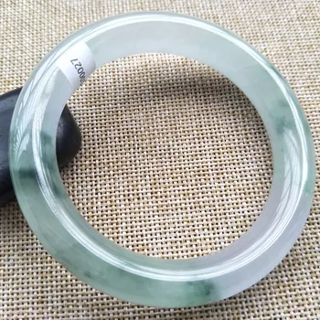 

60mm fine jewelry Lavender Jadeite JADE Bracelet Bangle free shipping