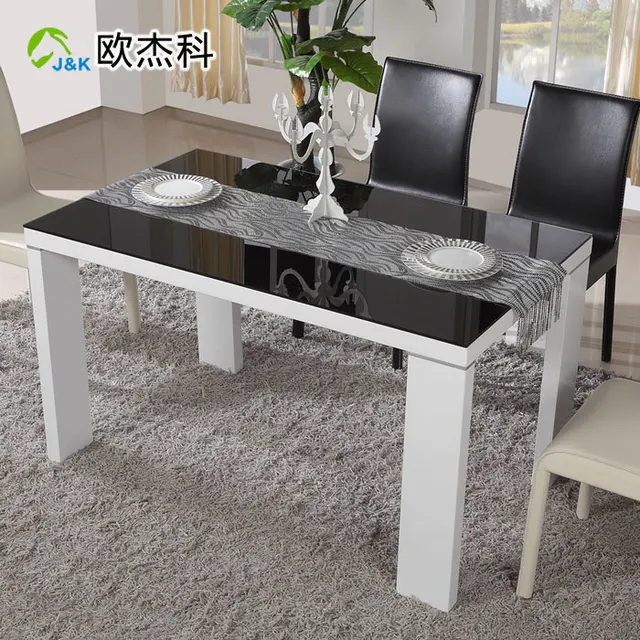 Oujie Ke combinación de Ikea minimalista moderno comedor cristal ... Oujie Ke combinación de Ikea minimalista moderno comedor cristal ...