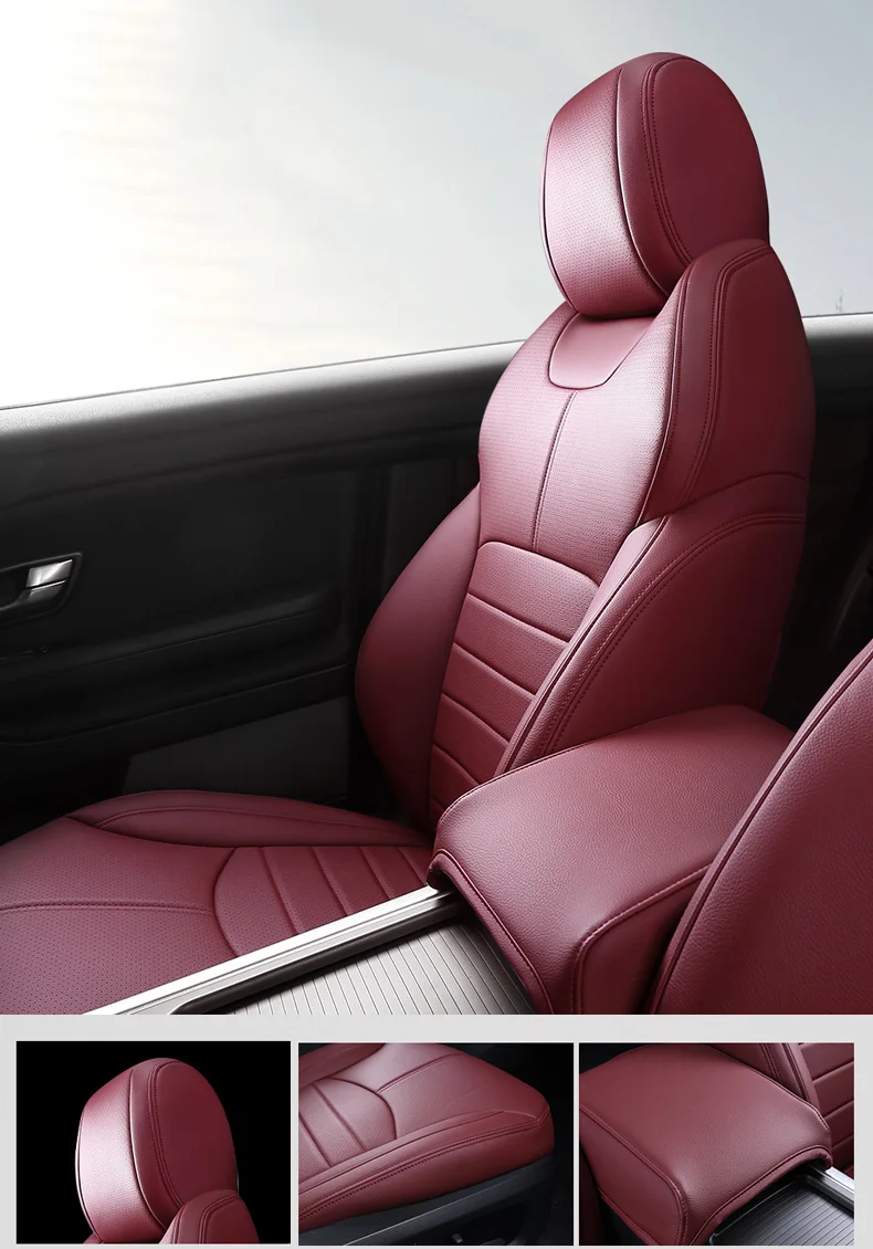 Изготовленный На Заказ чехол для сиденья автомобиля из воловьей кожи для Mercedes Benz ML gla GLK GLE S E G класс cla AMG GLC SLK авточехлы в автомобильные аксессуары