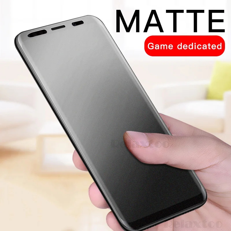 

Matte Frosted Tempered Glass for samsung galaxy A7 A9 A750 A9200 on screen protector galax A6 A8 Plus 2018 protective Film glas