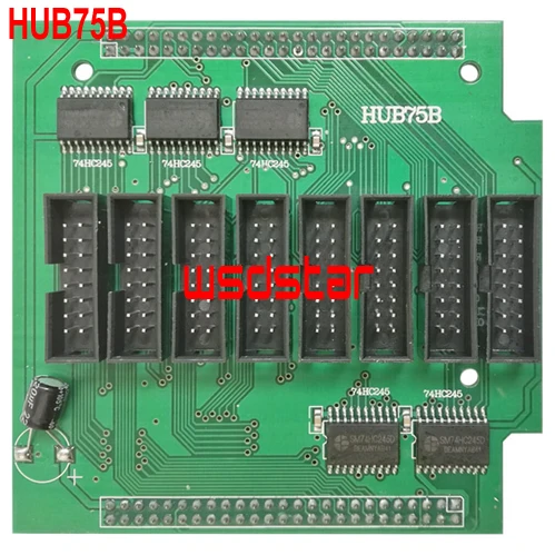 HUB75B плата адаптера HUB75 платы Подключение к светодиодной карте контроллера для