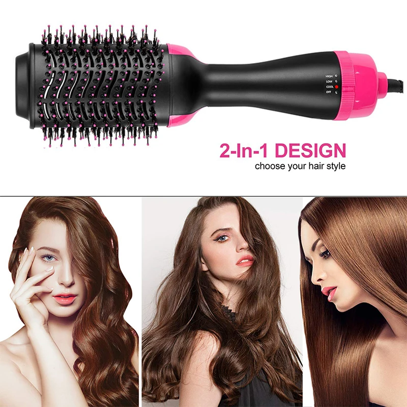 

Professional Hair Curler VIP Dropshipping 2 in 1 Hair Dryer Brush Styler