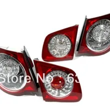 R36 стильный Вишневый красный светодиодный светильник для VW Volkswagen Jetta MK5