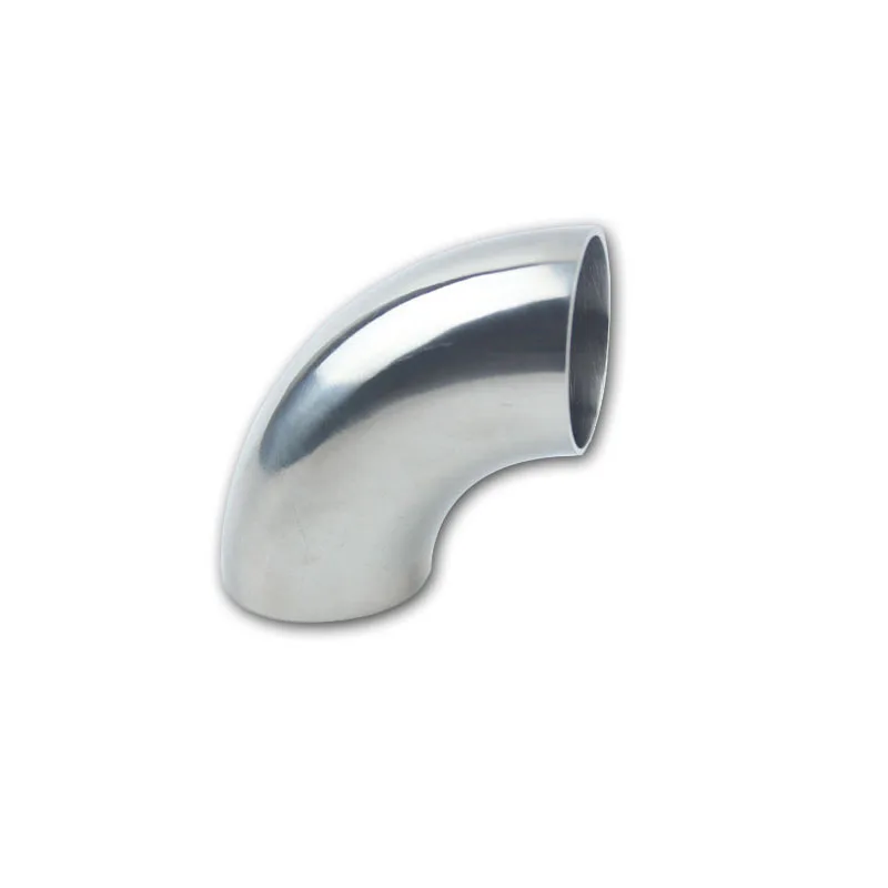 

45mm Pipe O/D 304 Stainless Steel Sanitary Butt Weld 90 Degree Elbow Bend Pipe Fitting