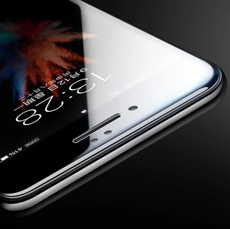 Mambaman 10D Full Cover Protection Glass on the For iPhone 7 8 Glass iPhone XR XS Max Tempered Glass For iPhone X 6 Plus Screen Protector (5)
