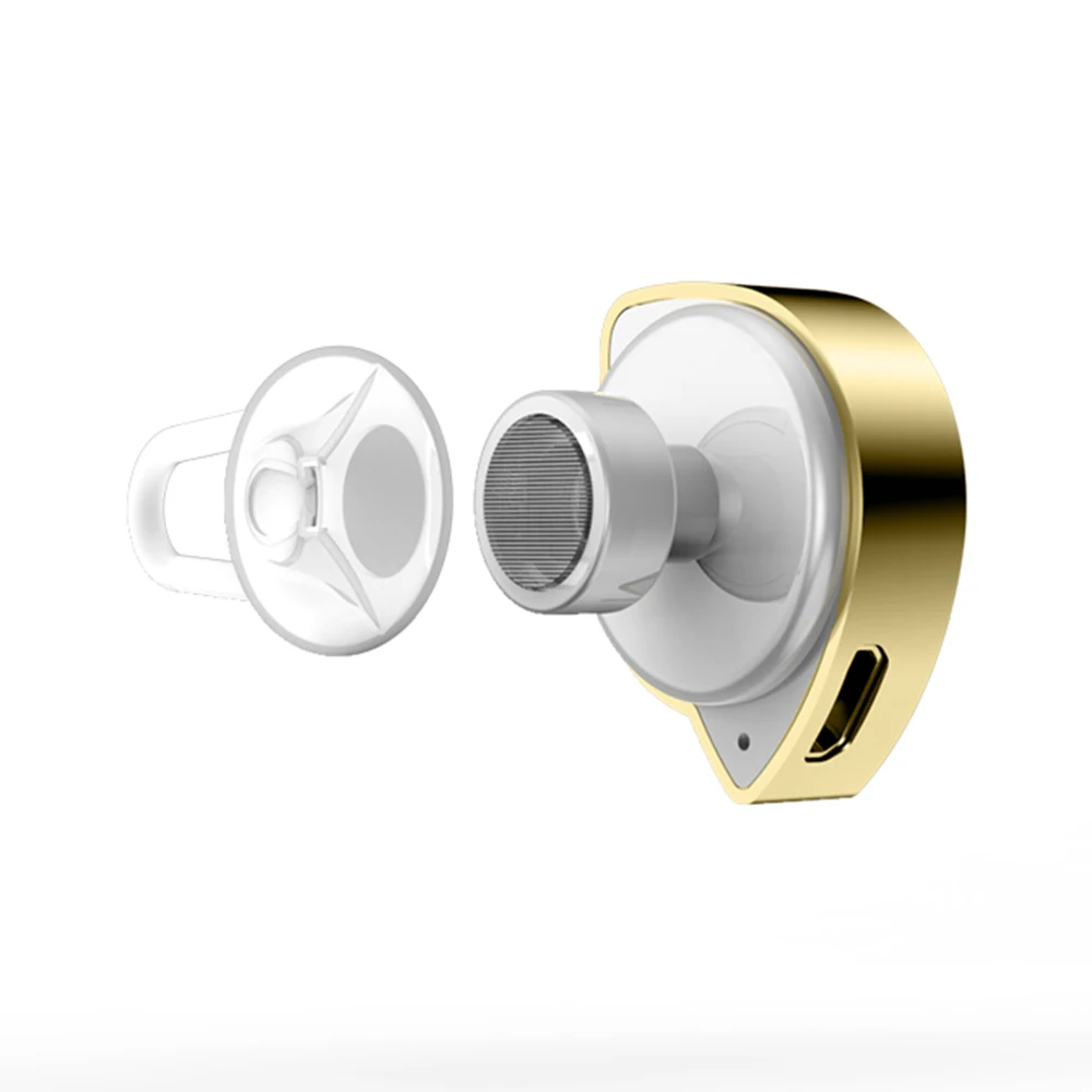 Mini Wireless Earphones In ear Bluetooth Headset Handfree Siri Voice Control Mic Music Play Bluetooth Earphone For iPhone XiaoMi