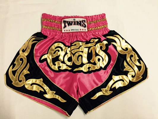 Для Мужчин's ММА тайского бокса для смешанных боевых искусств(MMA боксерские трусы Одежда для боевых искусств Бокс Sanda Шорты Муай Тай шорты - Цвет: Коричневый