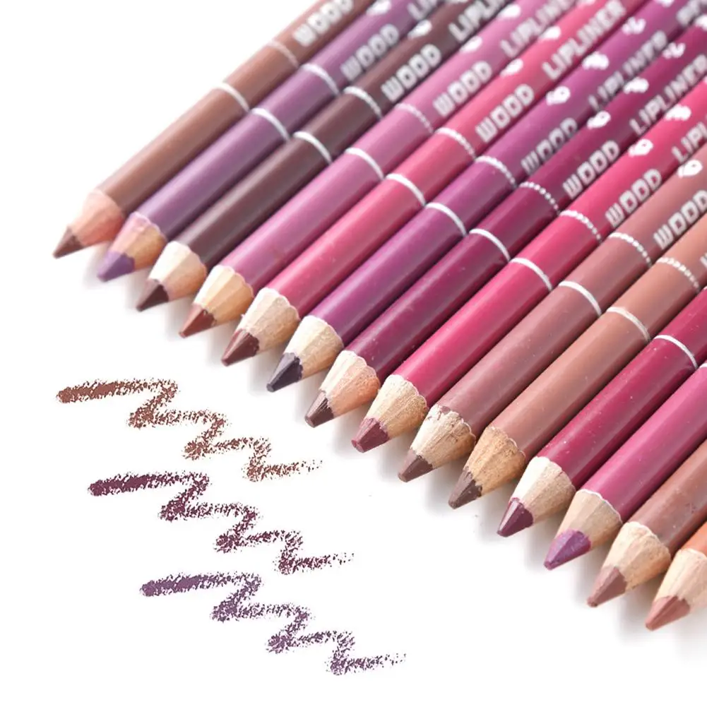 Professional Waterproof Natural Cosmetic eye/Lip Liner Lipliner Pen