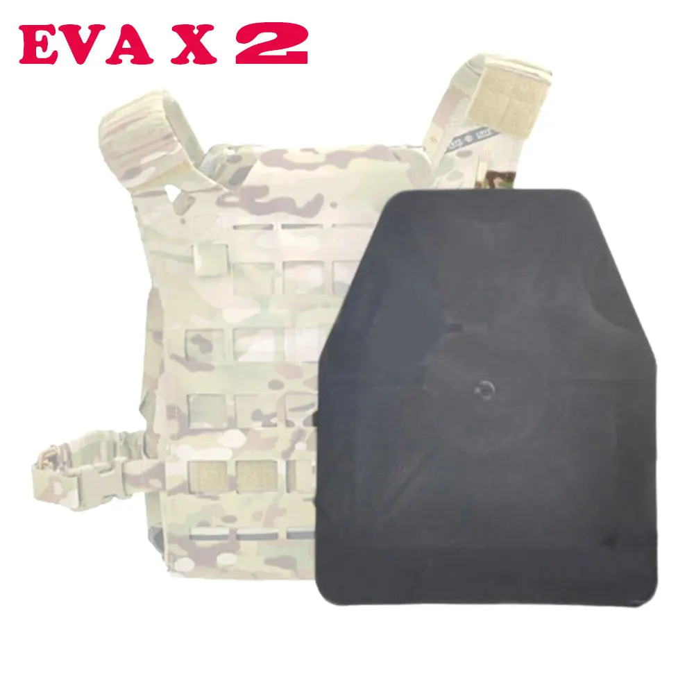 Airsoft Outdoor Paintball Military Tactical Vest Soldier Gear EVA Baffle Protective Pad Shock