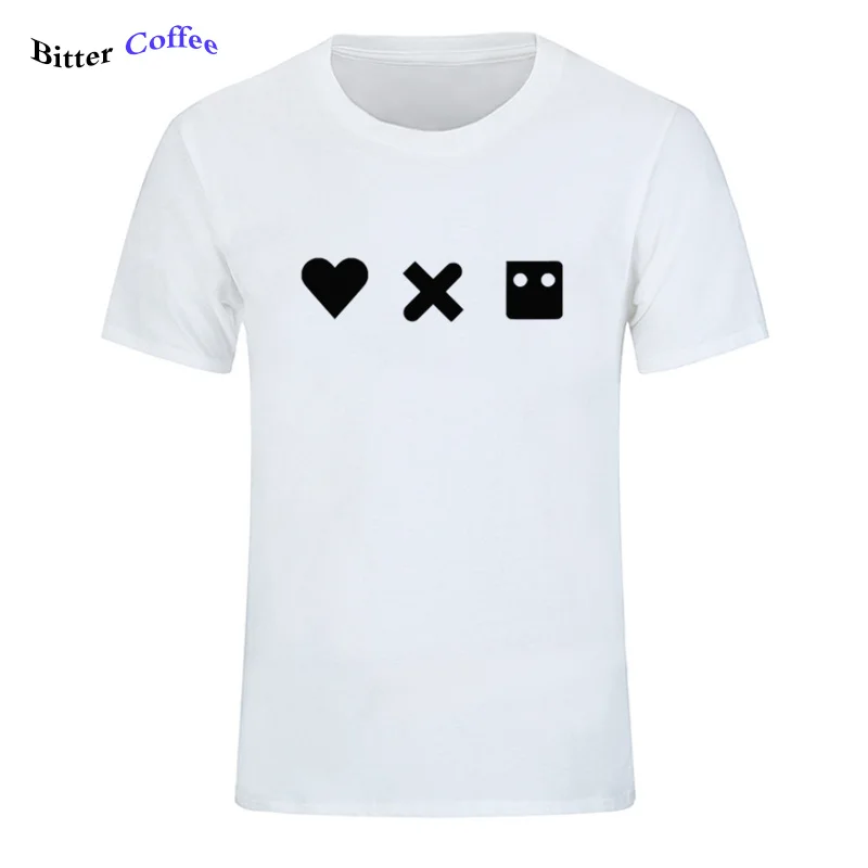 Новая футболка с надписью Love Death And Robots, мужская и женская повседневная Летняя стильная модная футболка, хлопковая футболка с коротким рукавом и круглым воротником