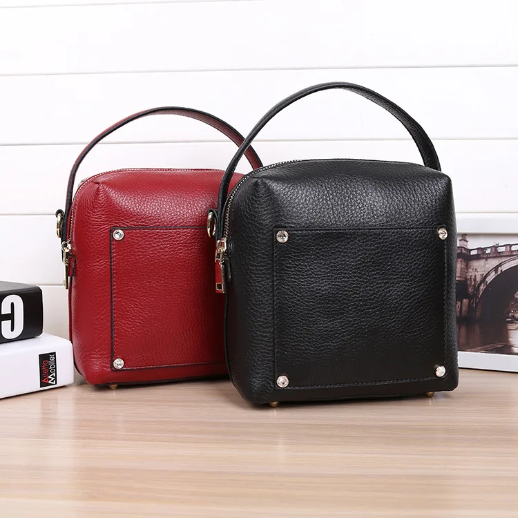 Women genuine leather handbag 13