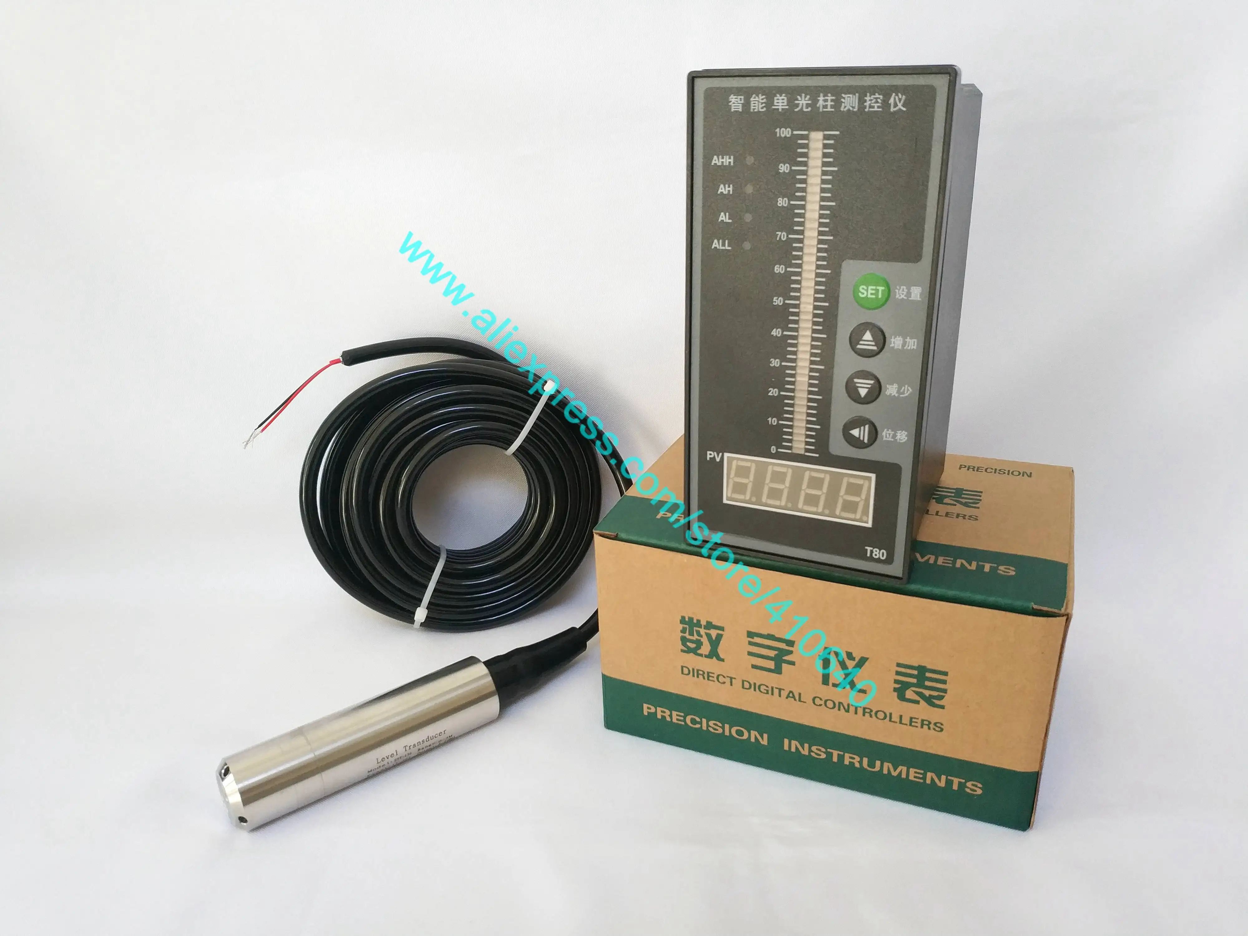 4 to 20 mA Single Beam Display Instrument With 5m Range Water Level  Transmitter Direct Beam Light Display Water Level Transducer|Level  Measuring Instruments| - AliExpress