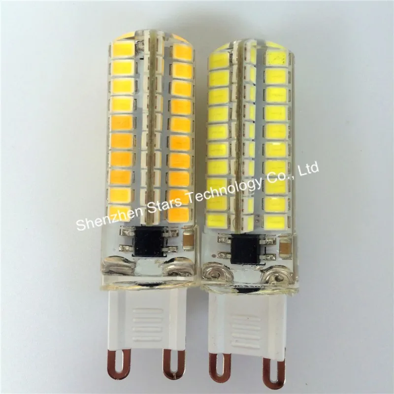 G4 G8 G9 E11 E12 SMD2835 80leds 8 Вт AC110V AC220V светодиодные лампы хрустальные люстры матовый кукурузной формы огни 10 шт./лот