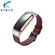 Монитор кровяного давления 0,96 OLED Bluetooth наушники браслет Talk смарт-Браслет совместим с IOS и Android телефонов