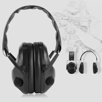

TAC 6s Noise Canceling Earmuff Tactical Shooting Earmuff Headset Anti-Noise Sport Hunting Electronic Shooting Earmuff Headphone