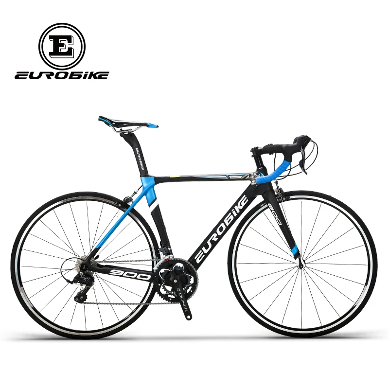 Top EUROBIKE 50CM Carbon Frame   700C Racing BicycleEurobike 18 Speed Road Bike 1