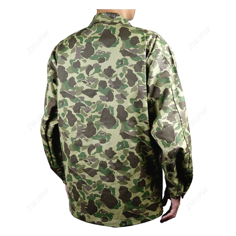 WW2 США морской корпус армии HBT тихий камуфляж куртка США/501103