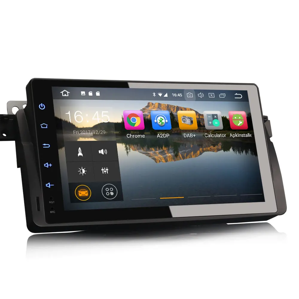 Erisin ES7803B 9 &quotAndroid 8 0 Восьмиядерный 4G RAM автомобильный DVD GPS радио DVR DAB + для BMW 3er E46 M3