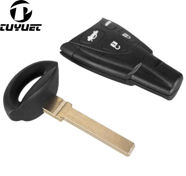 SAAB 93 remote key shell 4 Button (33)-1