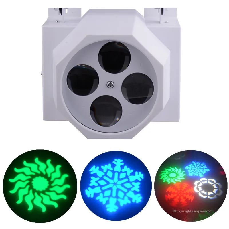 

4 eyes led gobo light 15W LED pattern spot light KTV Night Club Bar Party effect lights