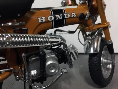 EBBRO масштаб 10006 1/10 DAX Honda ST50 1969 золотой редкий|honda scale|dax hondascale |