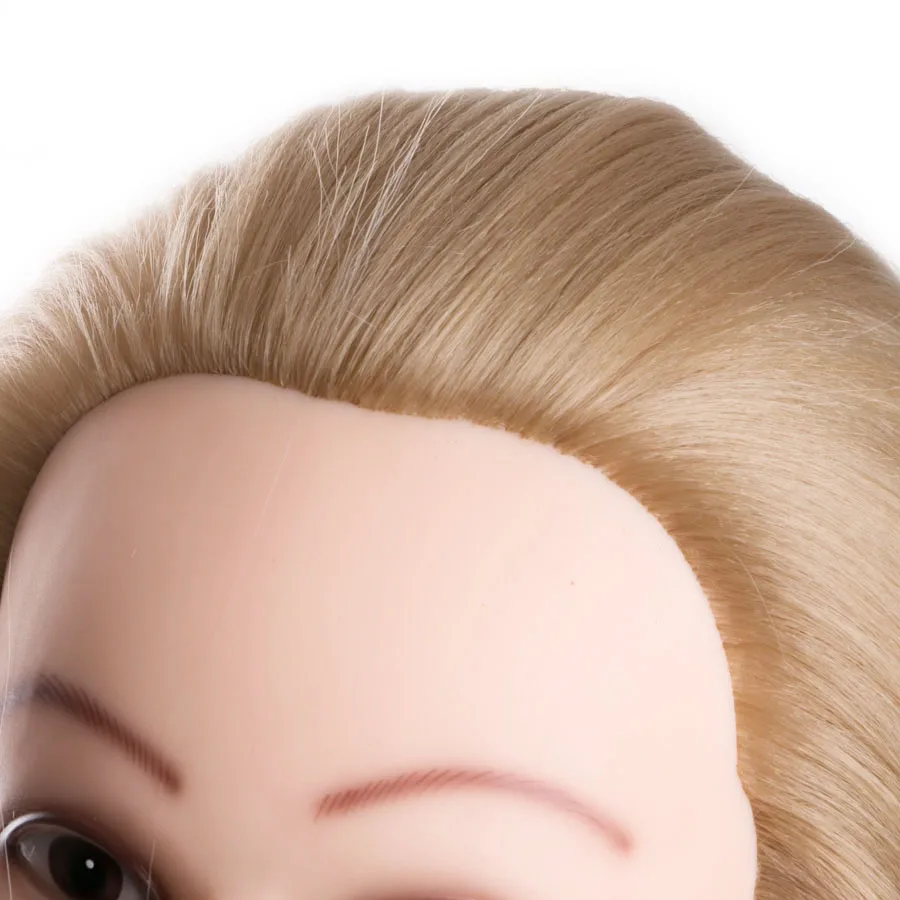 Голова манекена с волосами длиной 80 см для обучения парикмахеров|doll for hairdresser|head