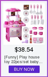 [Забавные] игровой домик игрушки 35 шт./компл. ребенок моделирования весело повара набор кухонных игрушек для еды для пиццы, Кино снэк-бар