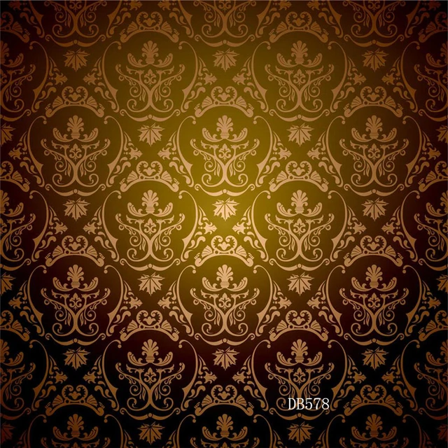 LB Polyester & Vinyl Photo Background Photography Backgrounds For Photo  Studio Vintage Baroque Style Wallpaper Pattern