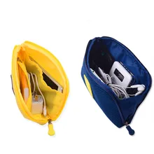 Модный USB зарядный кабель чехол для наушников косметический Органайзер аксессуары сумка креативный противоударный цифровой для путешествий