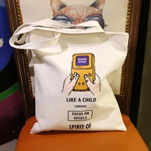 Женские, мужские, повседневные, экологически чистые холщовые сумки для покупок, ручная работа, хлопковые складные сумки через плечо, дорожные сумки с сумкой Cellpnone