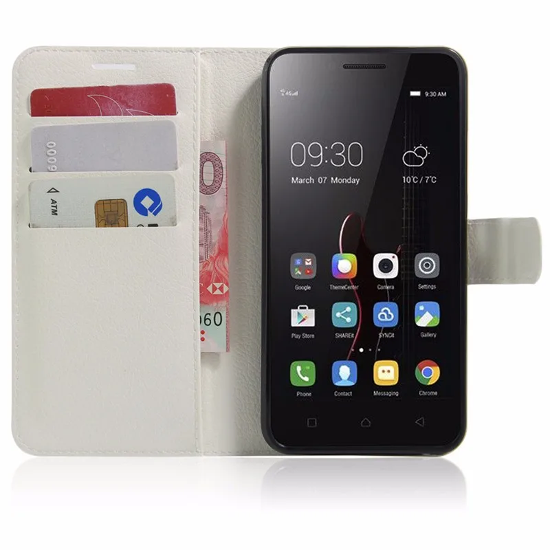 For Lenovo A2020 Case Luxury PU Leather Back Cover Case For Lenovo Vibe C A2020 A 2020 Case Flip Protective Phone Cover Bag Skin (15)