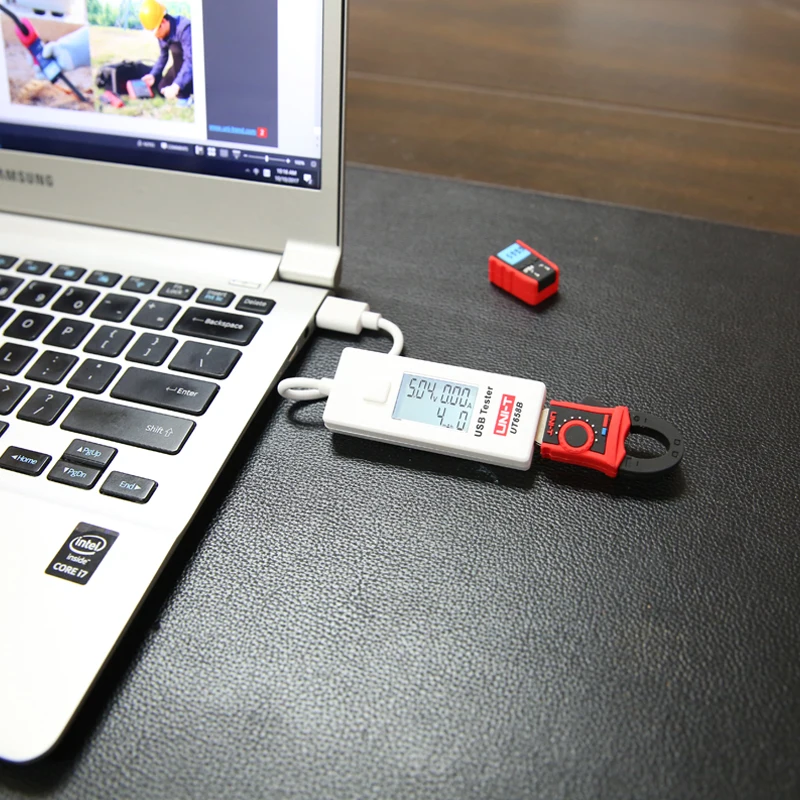 USB тестер вольтметр амперметр UT658 UT658B цифровой ЖК монитор напряжения измеритель