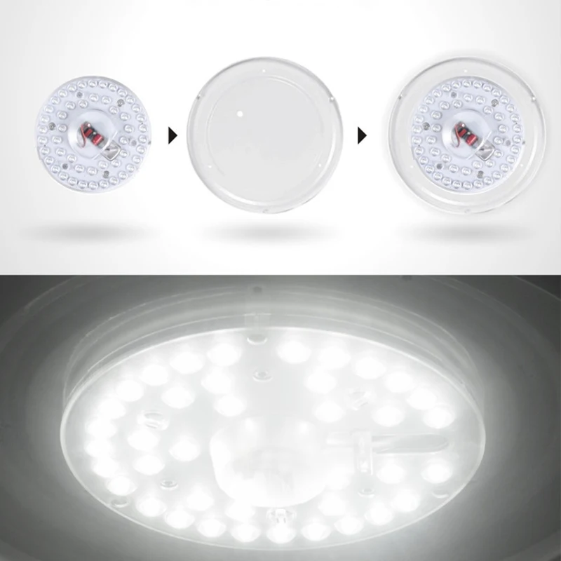 Hot Sale 12W/16W/20W/24W LED Ceiling Lamp SMD 5730 PCB Board Modified Source LED Bulb Light TY