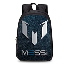 Новое поступление, футбольные рюкзаки с 3d принтом в виде Месси, для мужчин и женщин, рождественский подарок для подростков, футбольные рюкзаки, mochila escolar