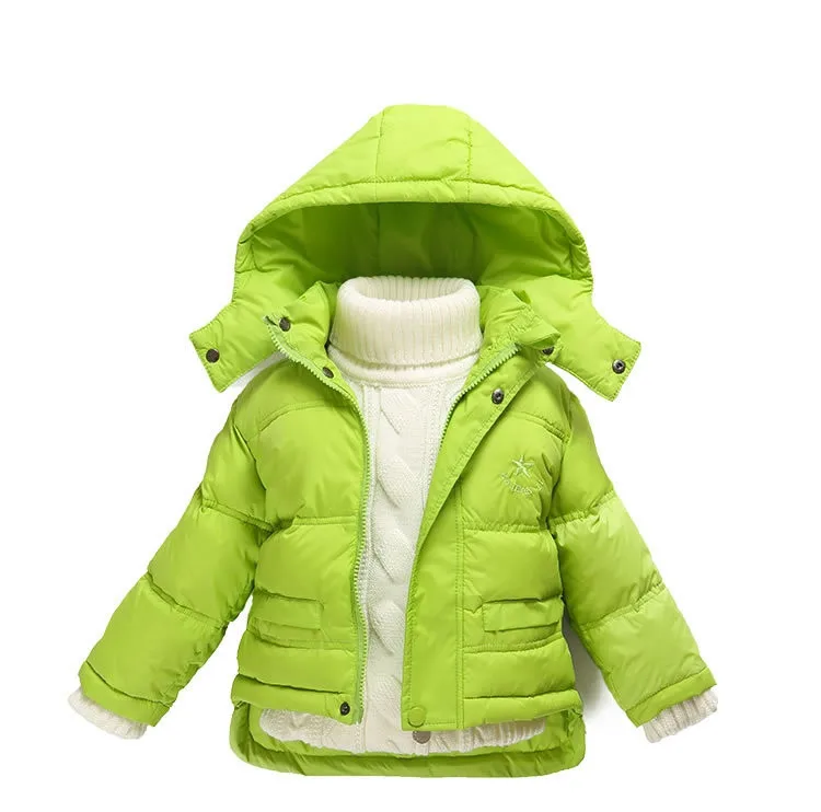 Fashion 80% Eiderdown Baby Girl Winter Coat Newborn Snowsuit For Baby Boys Duck Down Outerwear Clothes For Children Jackets (4)