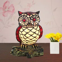 Европейская Винтажная настольная лампа с оленем Минималистичная настольная лампа столовая Тиффани детская спальня прикроватная настольная лампа освещение