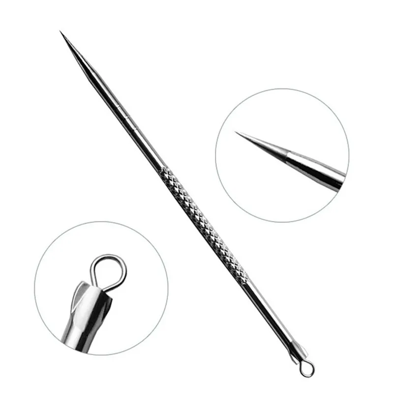 

1PCS Stainless Steel Blackhead Remover Tool Kit Professional Blackhead Acne Extractor Beauty Tool 2019 New S1