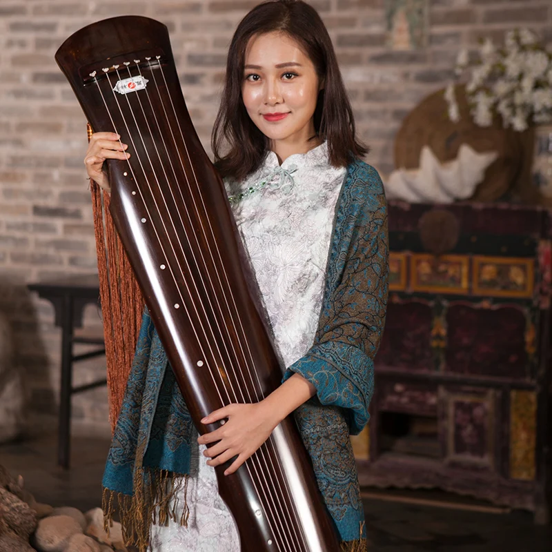 Chinese Guqin Fuxitype Old Fir Solid Wood Guqin Beginner Highend