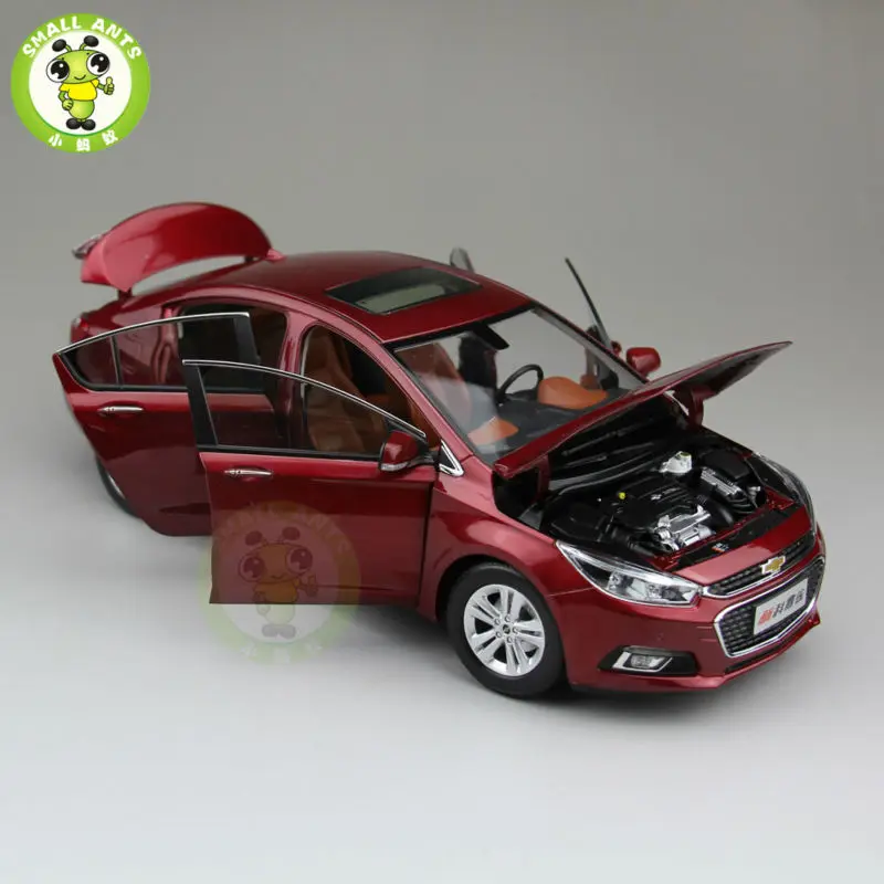 1:18 Chevrolet New Cruze литая модель автомобиля красный