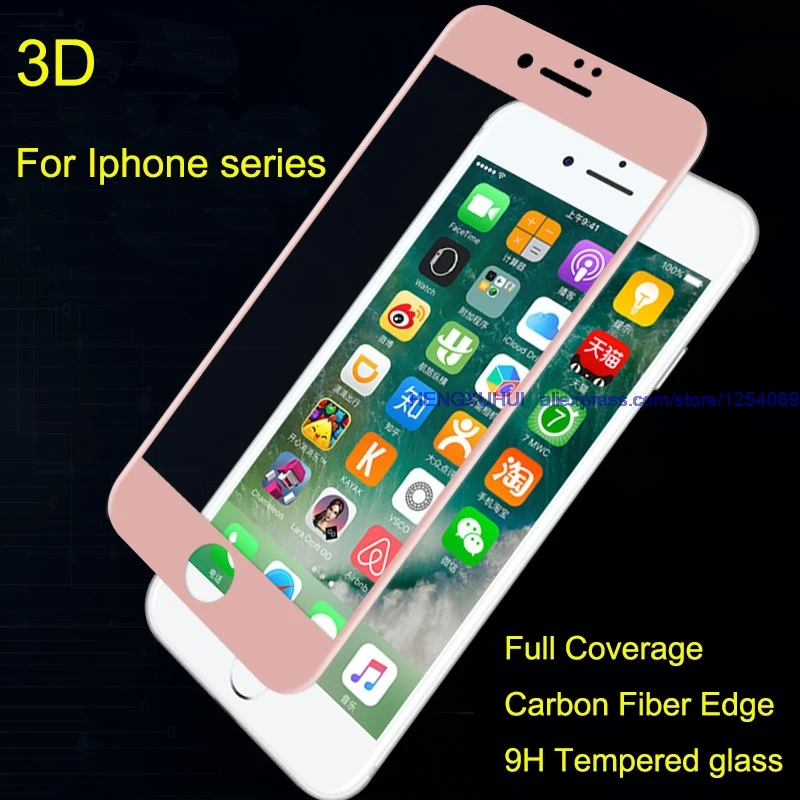 

3D Tempered Glass Full Coverage Full Glued Soft Edge Screen Protector For I6 I6plus