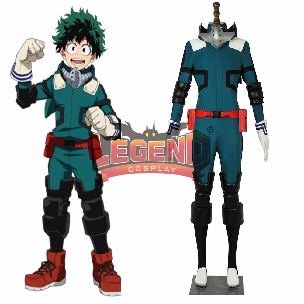 Мой герой Академии Boku без герой академия Izuku Midoriya Косплэй костюм версия 2 deku костюм Мой герой Академии Boku без герой академия Izuku Midoriya Косплэй костюм версия 2 deku костюм