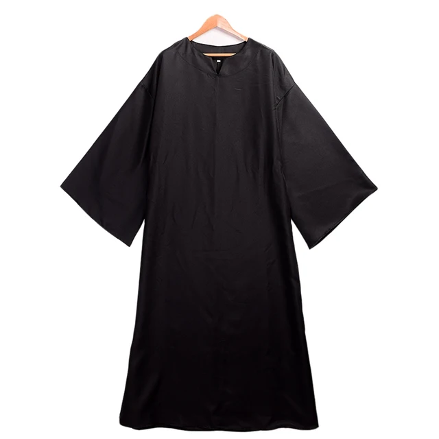 Adult Men Priest Costume Medieval Robe Wicca Pagan Ritual Robe Cloak