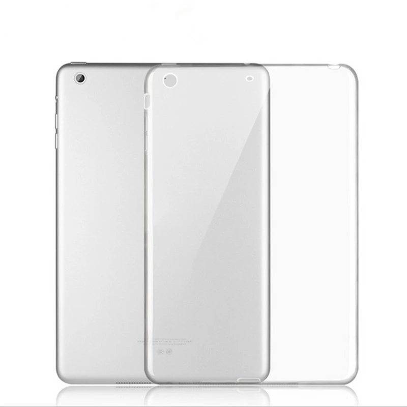 

Soft TPU For iPad Mini 1 2 3 Case Silicon Cover Clear Transparent For iPad mini Cover Case New Tablet 7.9inch Case For iPad Mini