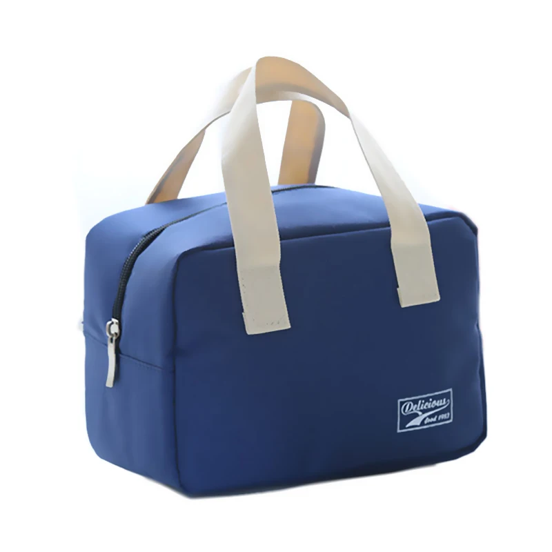 Oxford Tolerance thick square lunch box bag handbag lunch bags keep