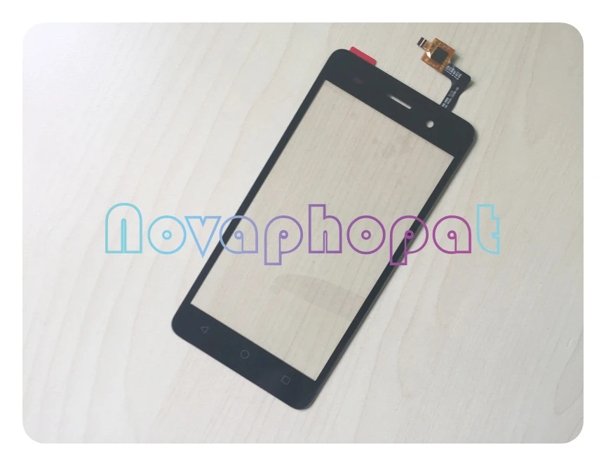 Novaphopat протестированный Черный сенсорный экран для BQ 5020 BQS с цифровым