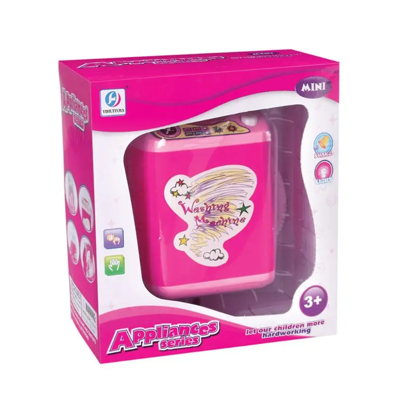 

Children Kid Boy Girl Mini Kitchen Electrical Appliance Toy Set Dummy Pretended Play Washing Machine Toys