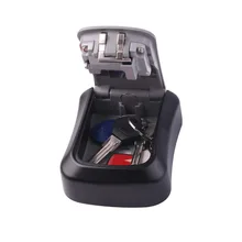 Прочный настенное крепление брелок для ключей из цинкового сплава для хранения секретная коробочка Органайзер с 4 цифры Комбинации Пароль безопасности безопасное оборудование