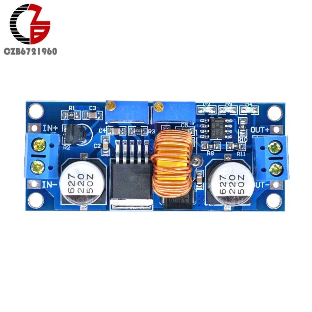 XL4015 DC-DC понижающий источник питания 5 в 12 В понижающий преобразователь напряжения регулятор для литиевой батареи зарядное устройство Внешний аккумулятор светодиодный драйвер