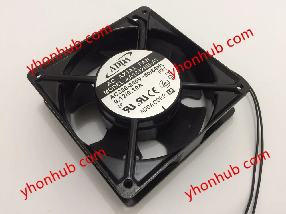 ADDA AA1282HB-AT AC 220-230V 50/60Hz 0 12/0.10A 120x120x38mm вентилятор охлаждения сервера | Компьютеры и